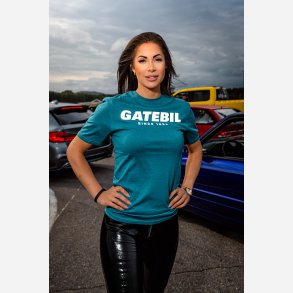 T-SKJORTE UNISEX PETROL BLUE