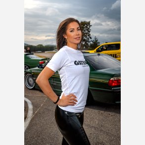 T-SKJORTE UNISEX HVIT