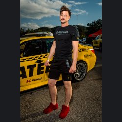 SHORTS UNISEX SVART.