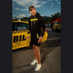 HETTEGENSER UNISEX SVART/GUL.