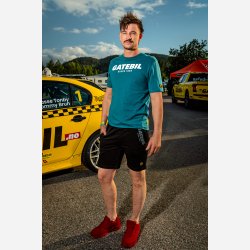 T-SKJORTE UNISEX PETROL BLUE.