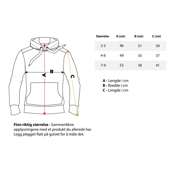 HETTEGANSER BARN SVART
